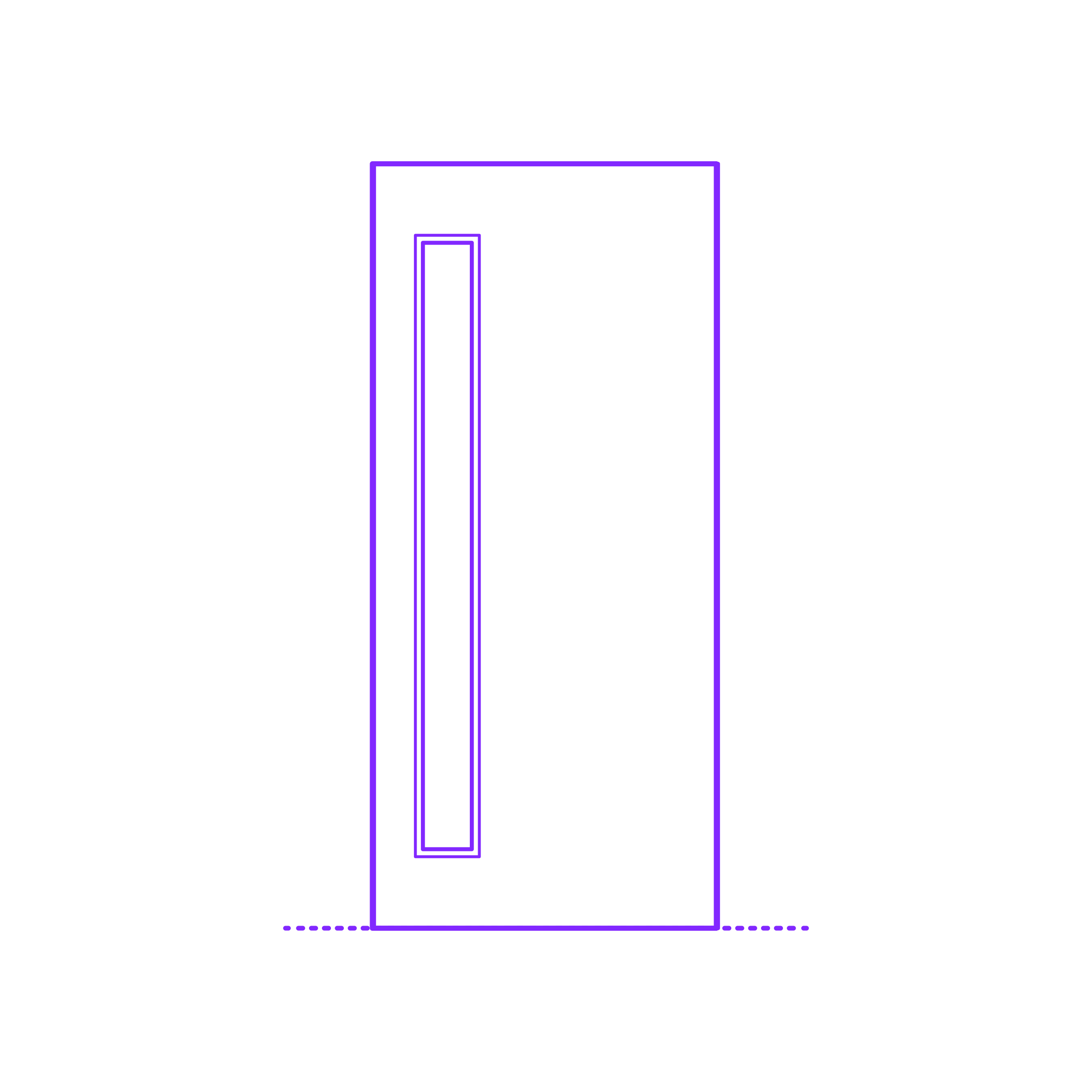 Buildings Interior Doors Lite Interior Door Vertical 1 Strip Vinyl Svg File Free Vectors